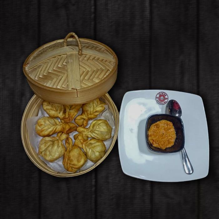 Chicken Fried Momo {8 pcs}